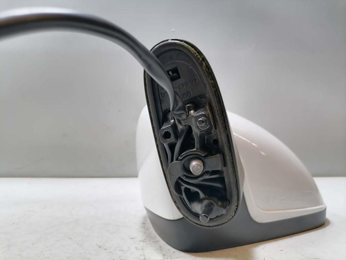 Opel Corsa D original Außenspiegel links elektrisch Z474 Casablancaweiß BJ09